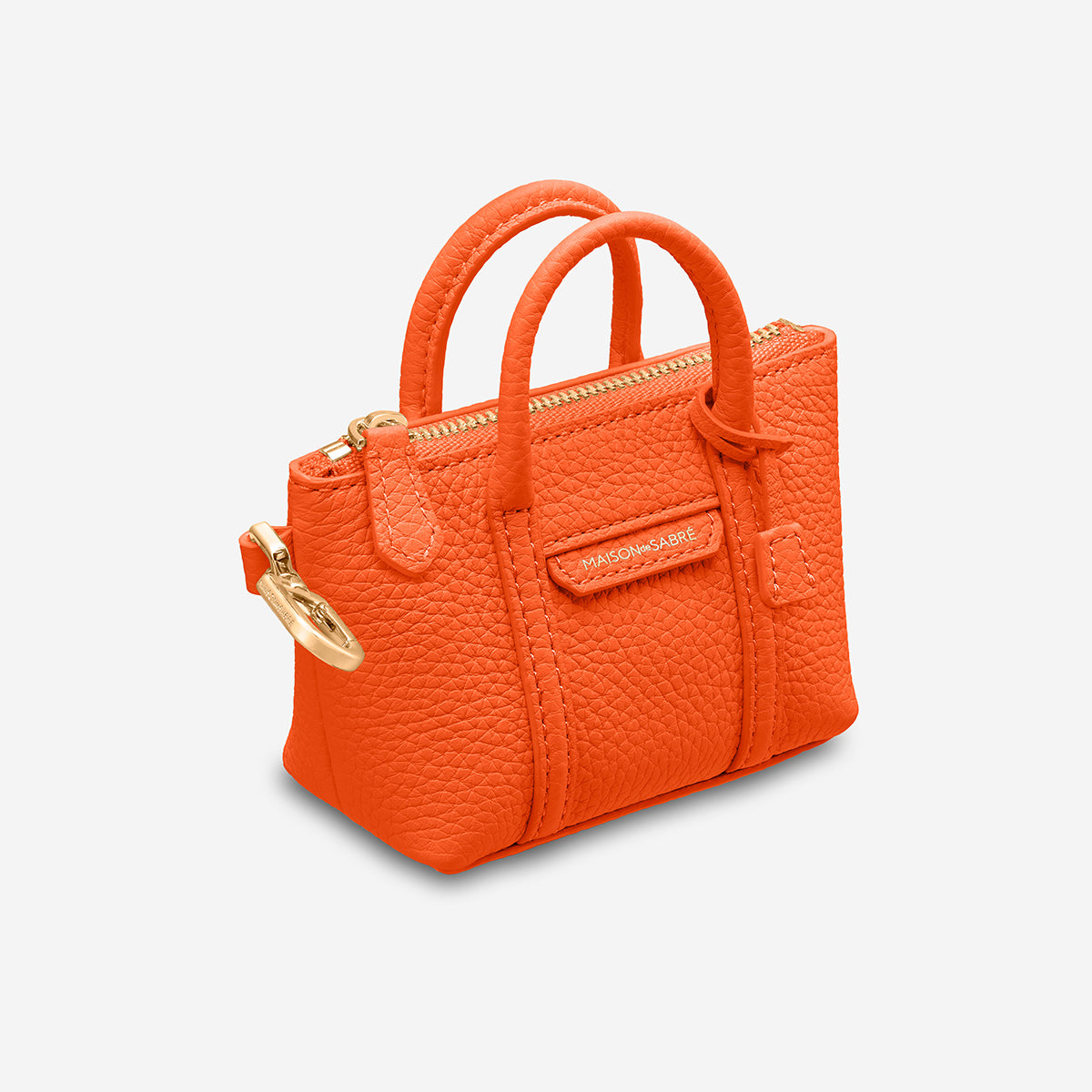 The SABRÉMOJI™ Tote Charm - Manhattan Orange