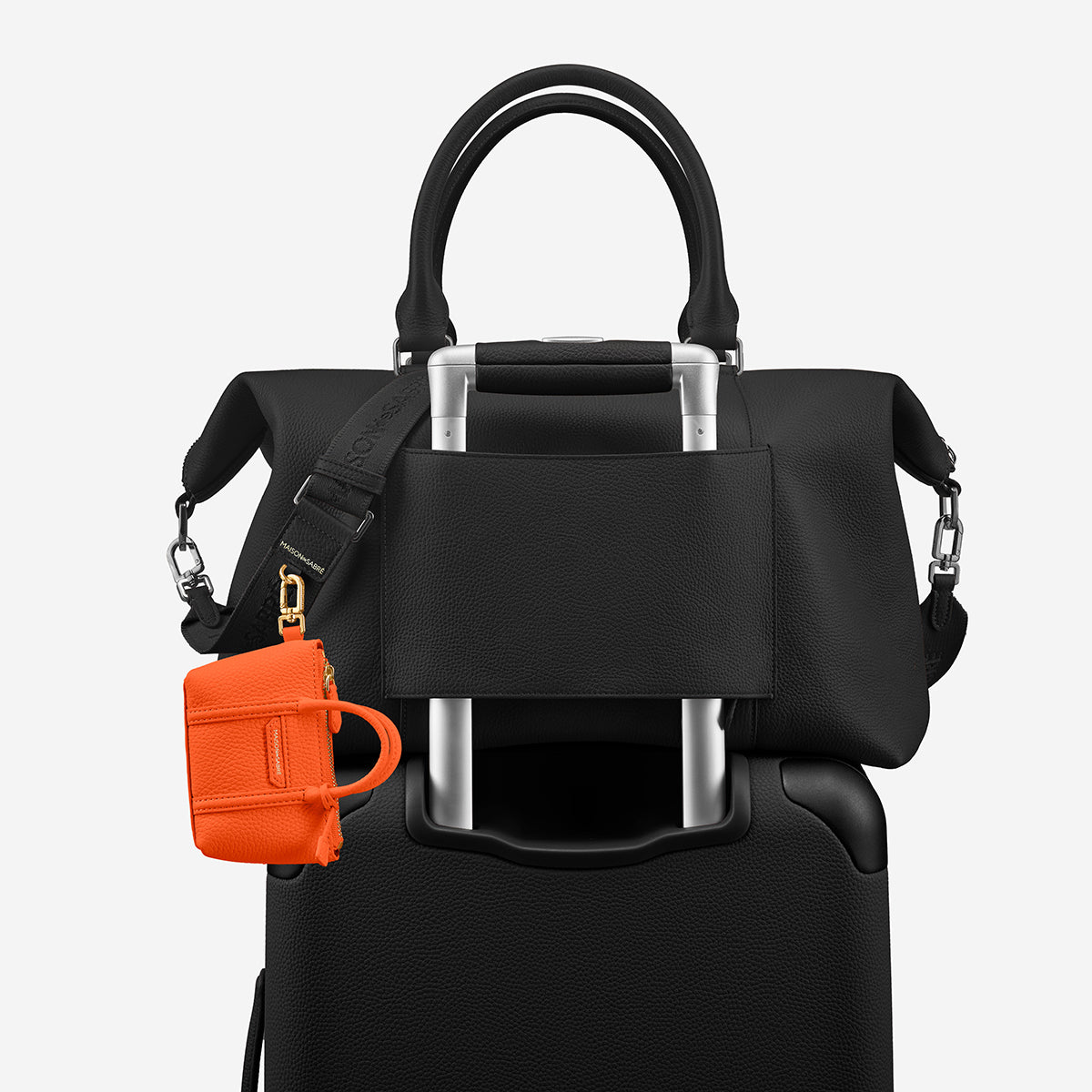 The SABRÉMOJI™ Tote Charm - Manhattan Orange