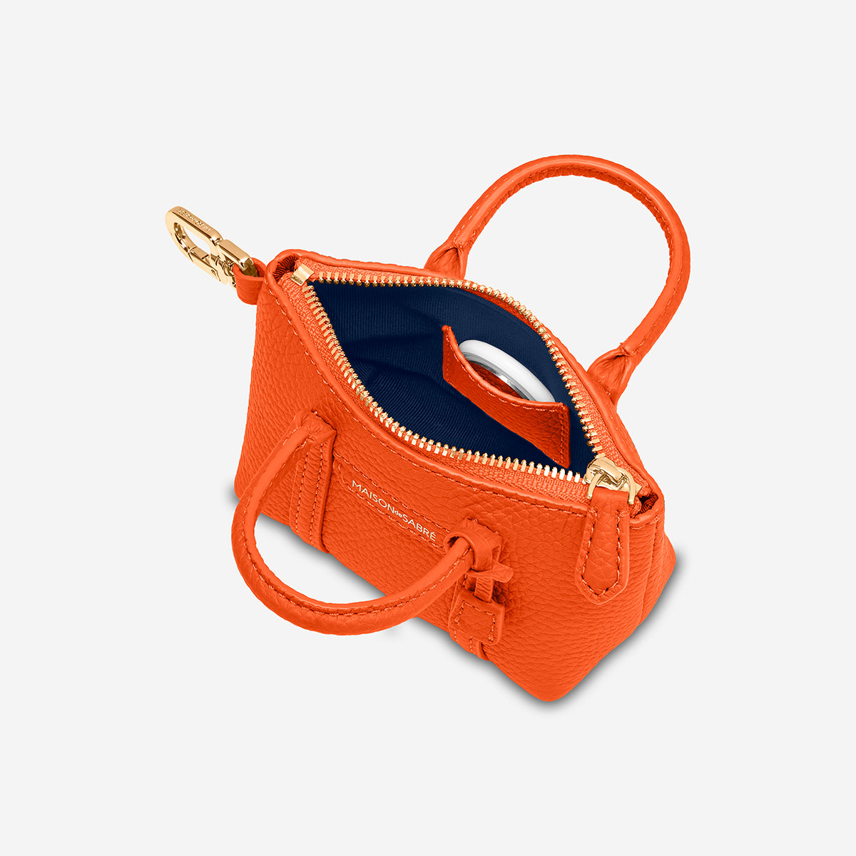 The SABRÉMOJI™ Tote Charm - Manhattan Orange