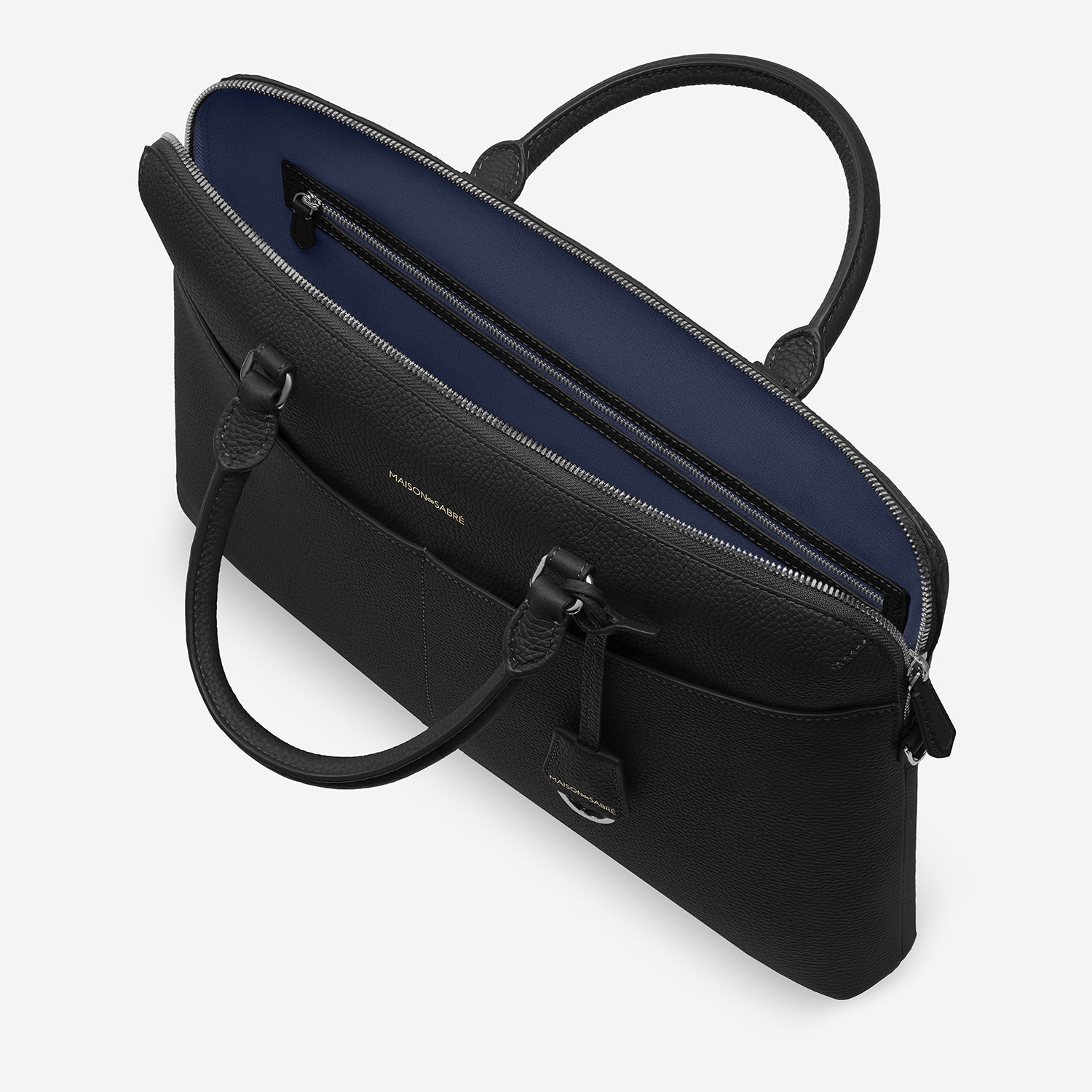 ラップトップバッグ Laptop Bag ブラックキャビア | MAISON de SABRÉ