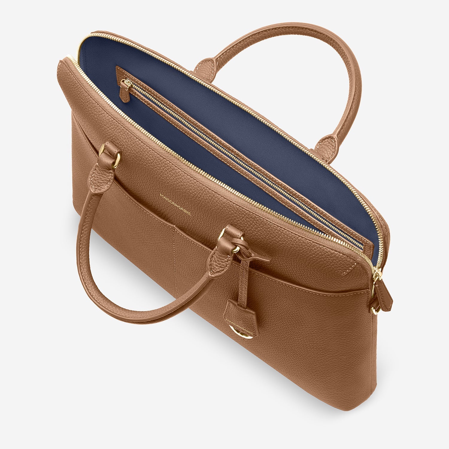 ラップトップバッグ Laptop Bag サンドストーンブラウン | MAISON de SABRÉ