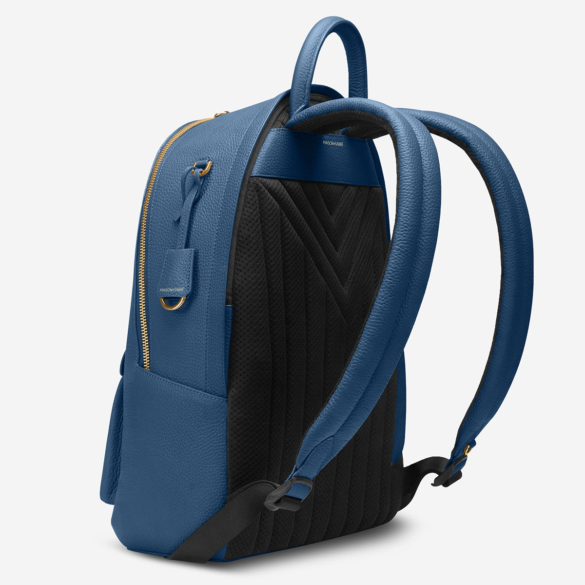レザーバックパック Backpack パシフィックブルー | MAISON de SABRÉ