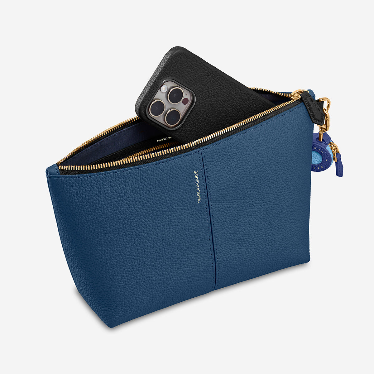 フレアポーチ Medium Flaire Pouch パシフィックキャビア | MAISON de