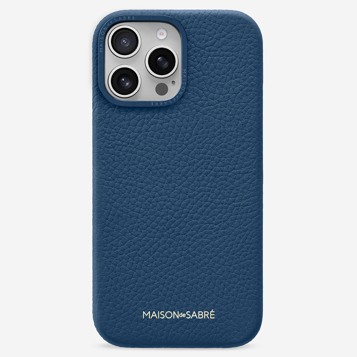 レザーケース iPhone 16 Pro Max Case パシフィックブルー | MAISON de