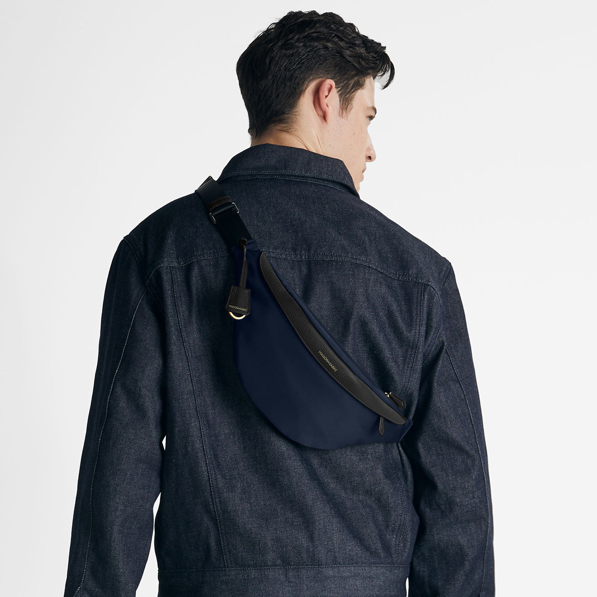 The Resilon™ Nylon Sling Bag - Sabré Blue