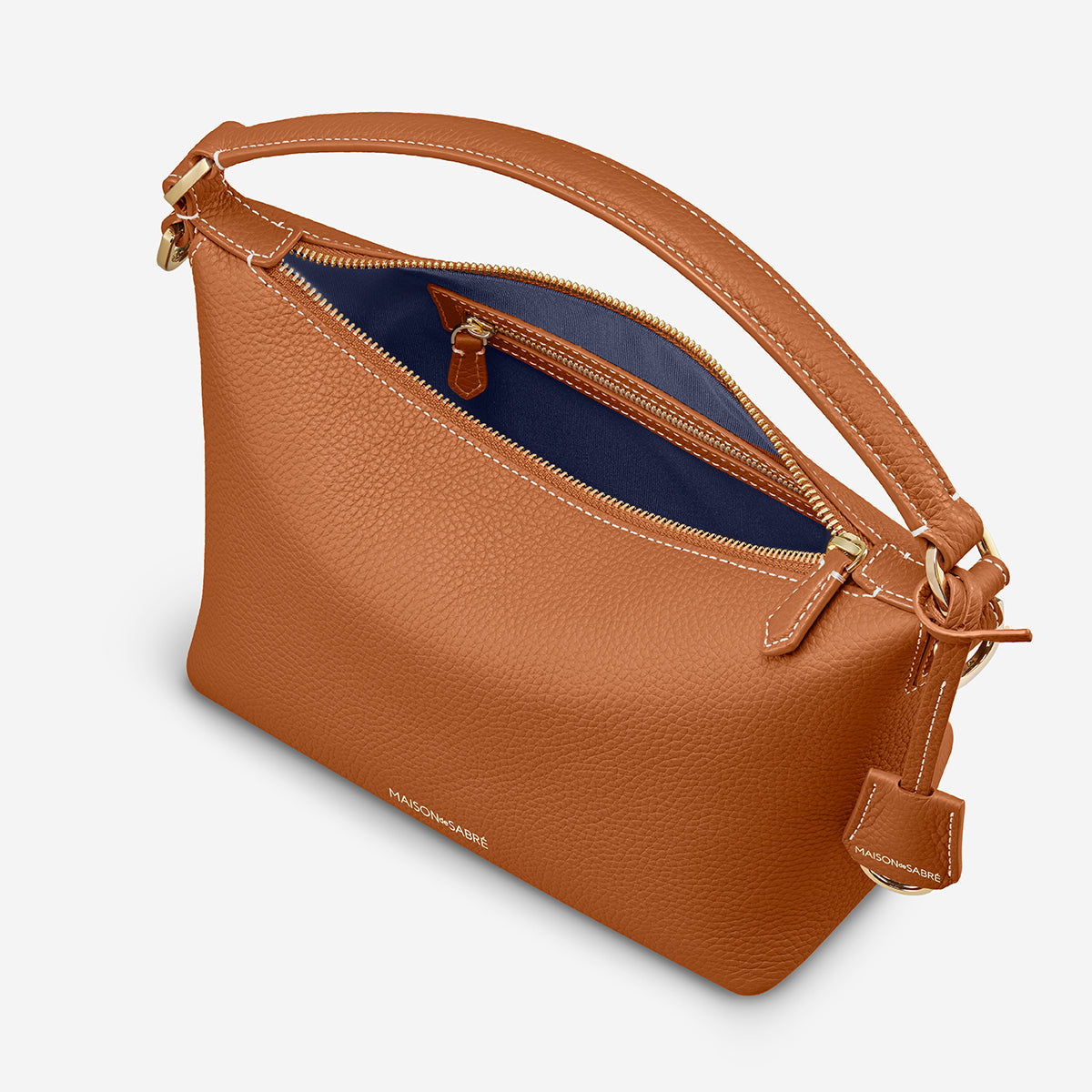 ホーボーバッグ Small Soft Hobo ピーカンブラウン | MAISON de SABRÉ