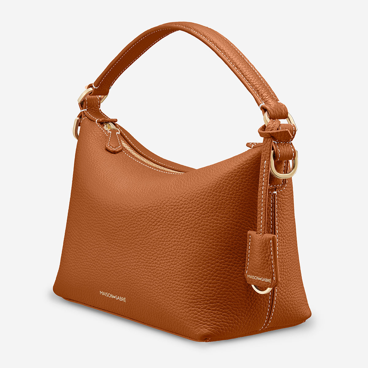 ホーボーバッグ Small Soft Hobo ピーカンブラウン | MAISON de SABRÉ