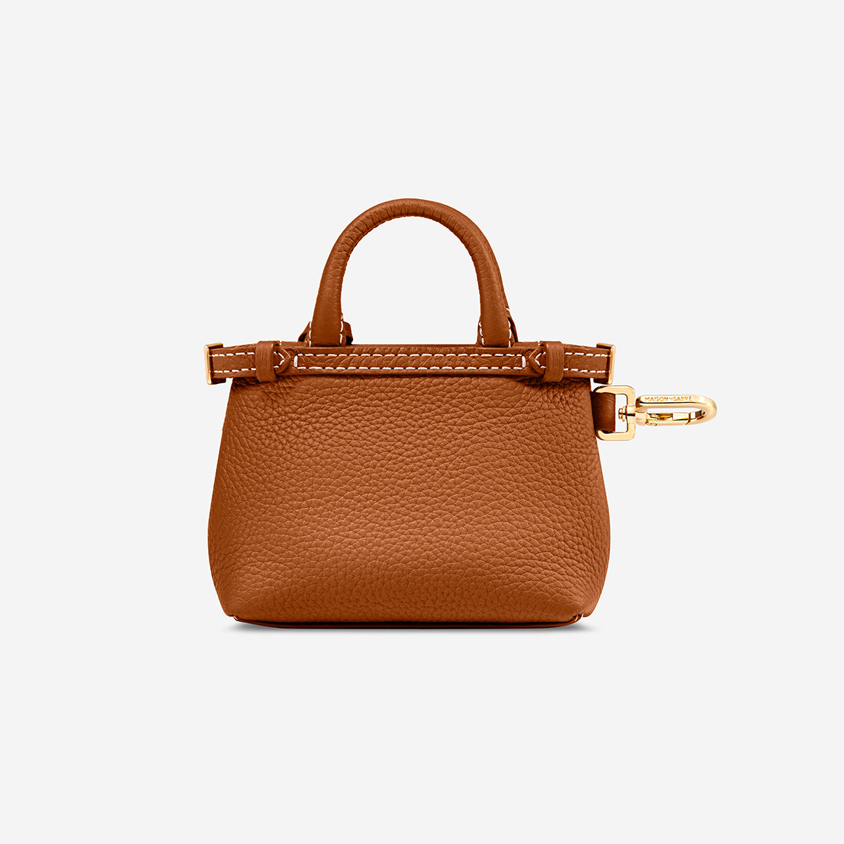 The SABRÉMOJI™ Petite Palais Charm - Pecan Brown