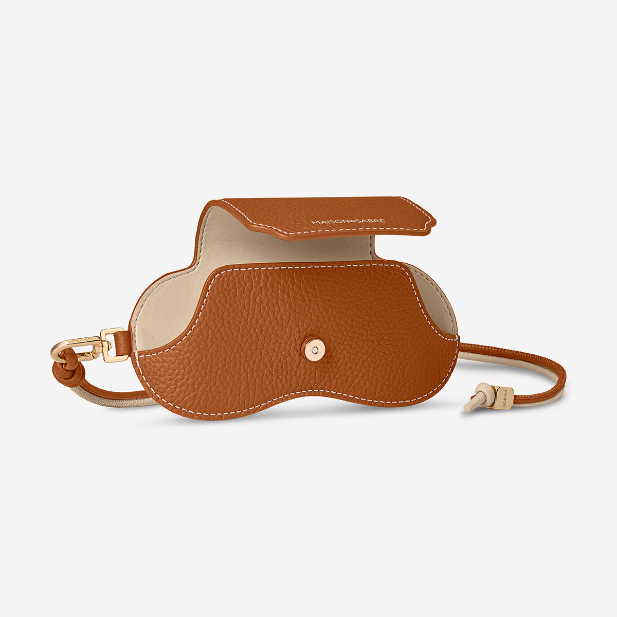 The Sunglasses Sling Case - Pecan Nude