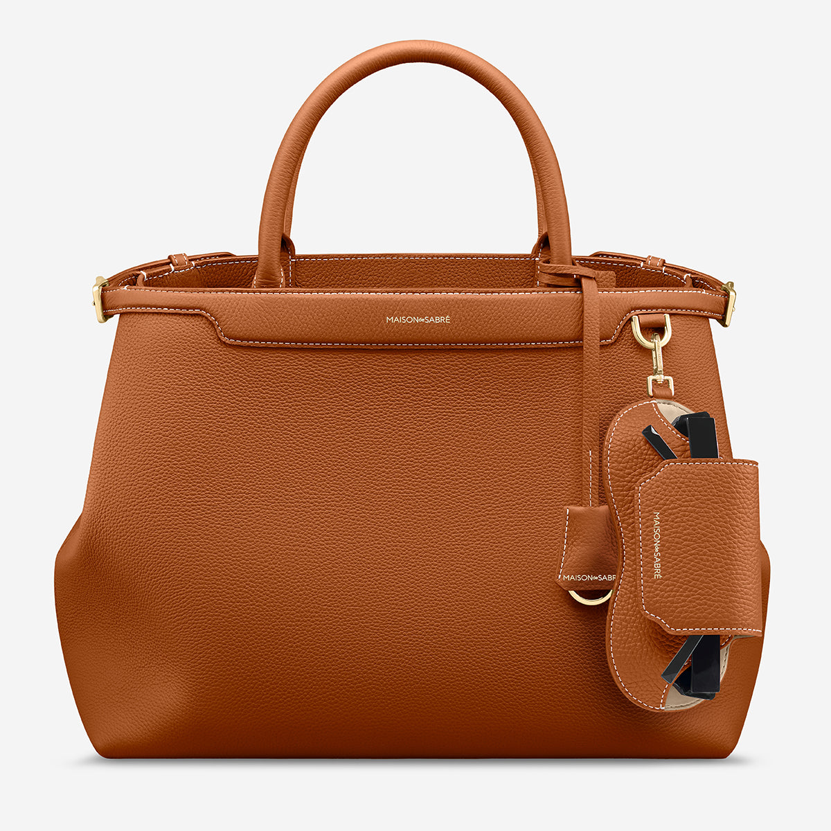 The Sunglasses Sling Case - Pecan Nude