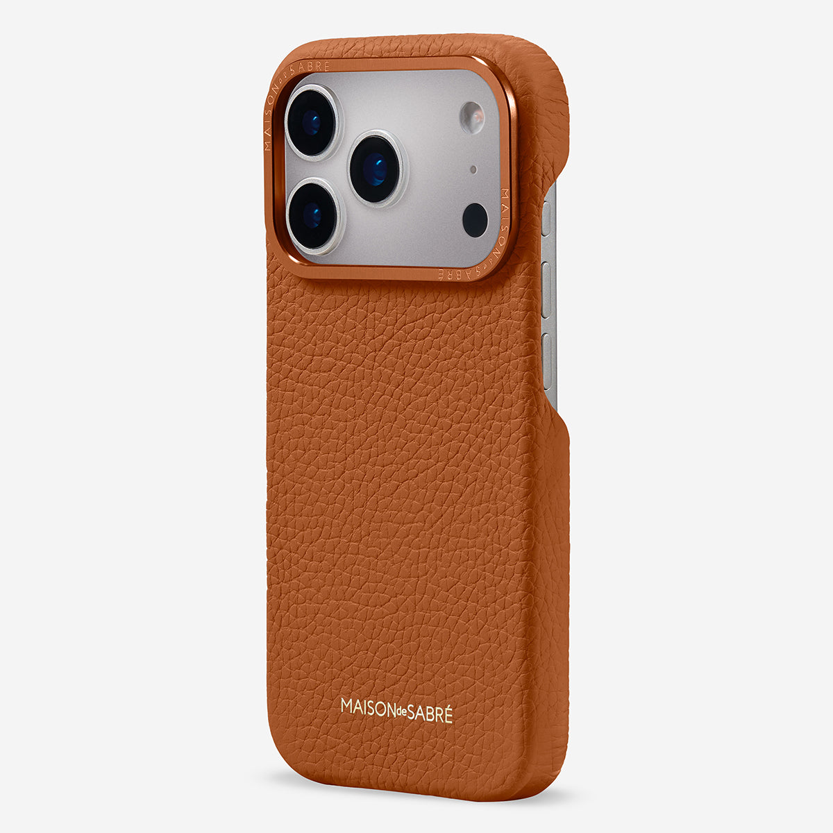 レザーケース iPhone 17 Pro Case ピーカンブラウン | MAISON de SABRÉ