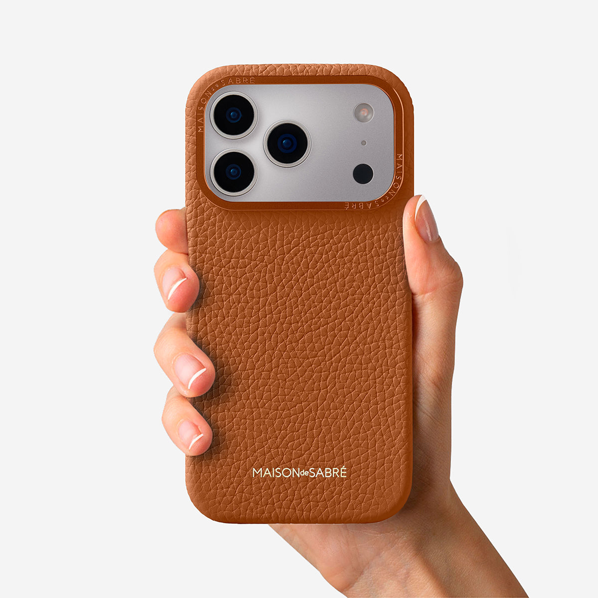 レザーケース iPhone 17 Pro Max Case ピーカンブラウン | MAISON de SABRÉ