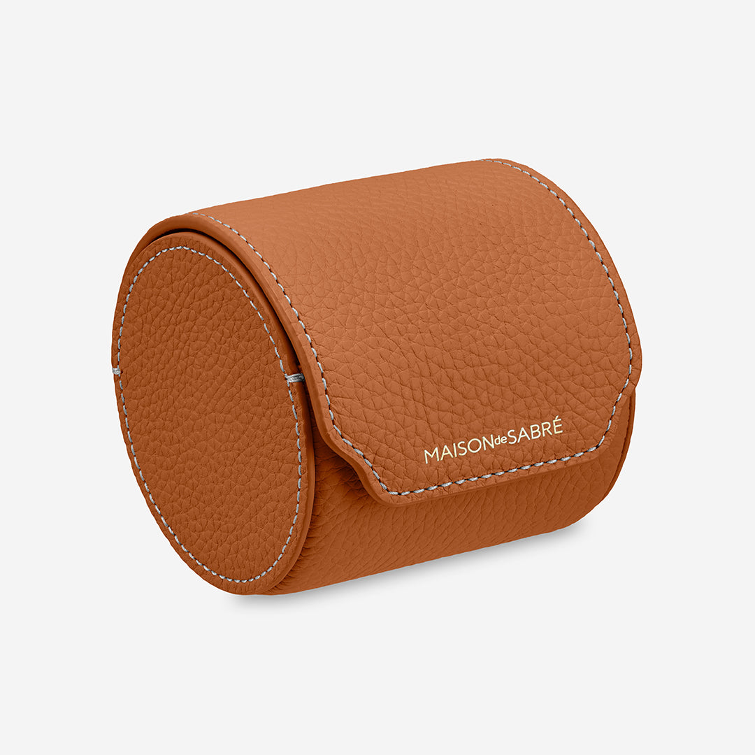 ウォッチケース Watch Roll ピーカンブラウン | MAISON de SABRÉ