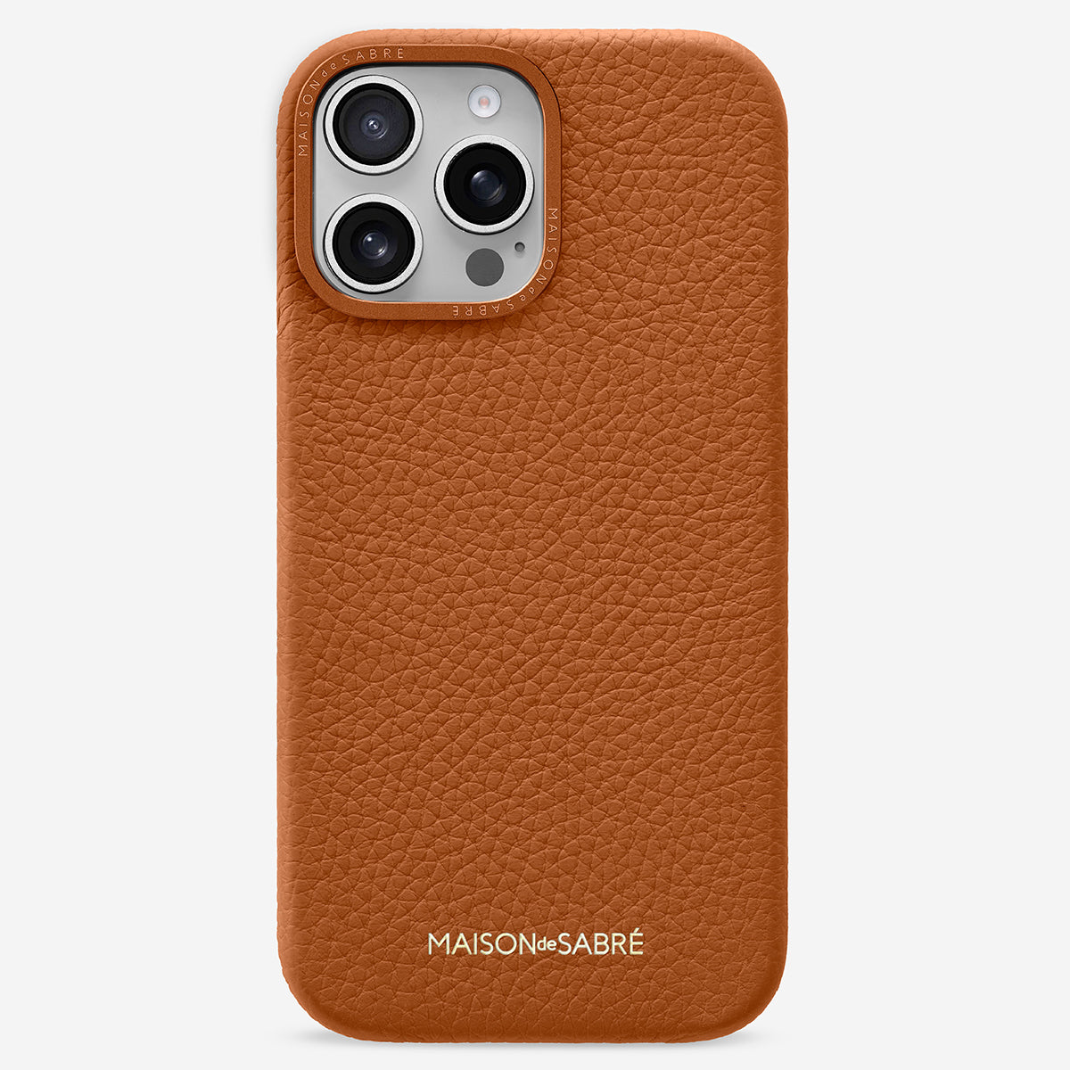 レザーケース iPhone 16 Pro Case ピーカンブラウン | MAISON de SABRÉ