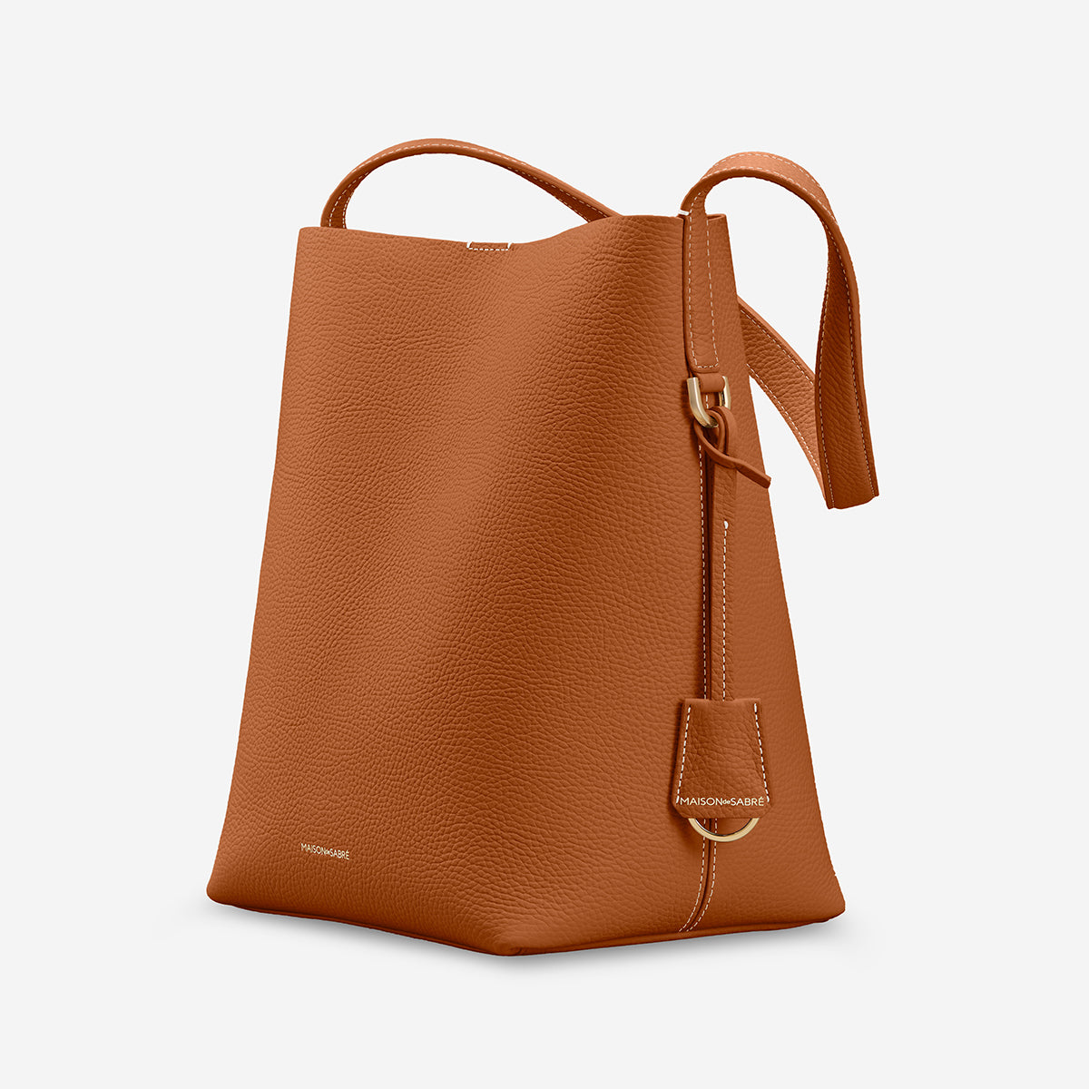 バケットトートバッグ Bucket Soft Tote ピーカンヌード | MAISON de SABRÉ