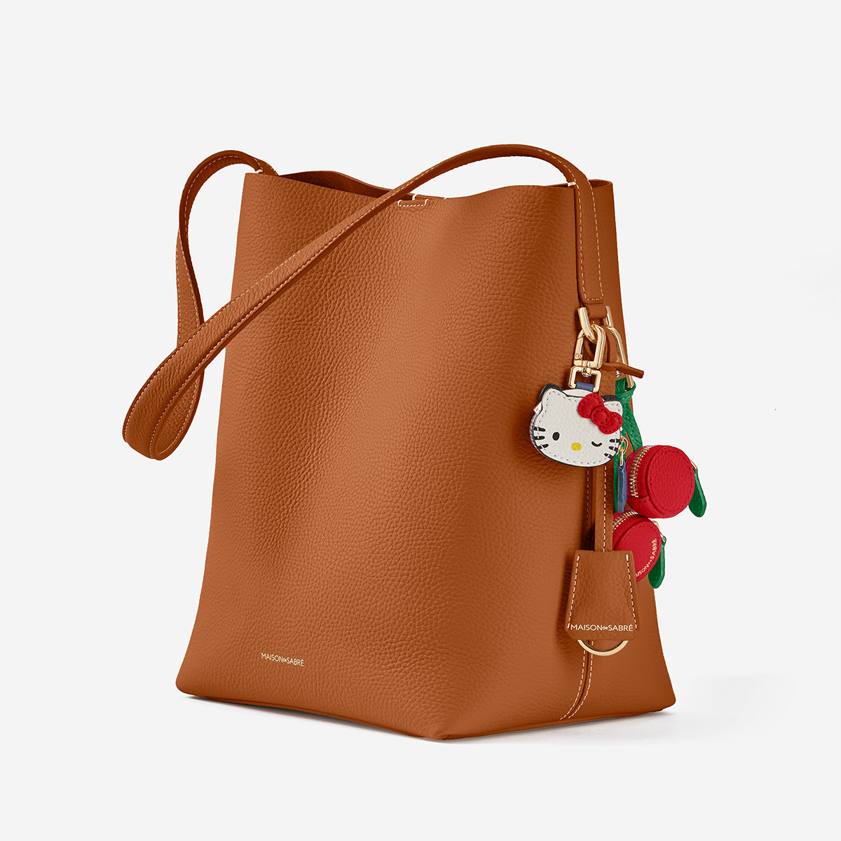 バケットトートバッグ Bucket Soft Tote ピーカンヌード | MAISON de SABRÉ