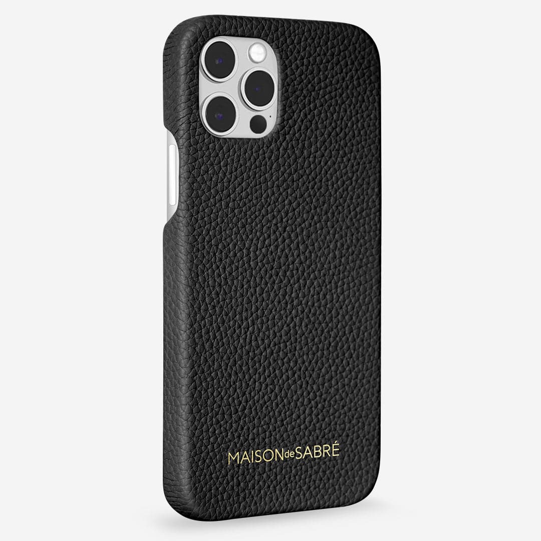 iPhone 12 Pro Case - Black Caviar