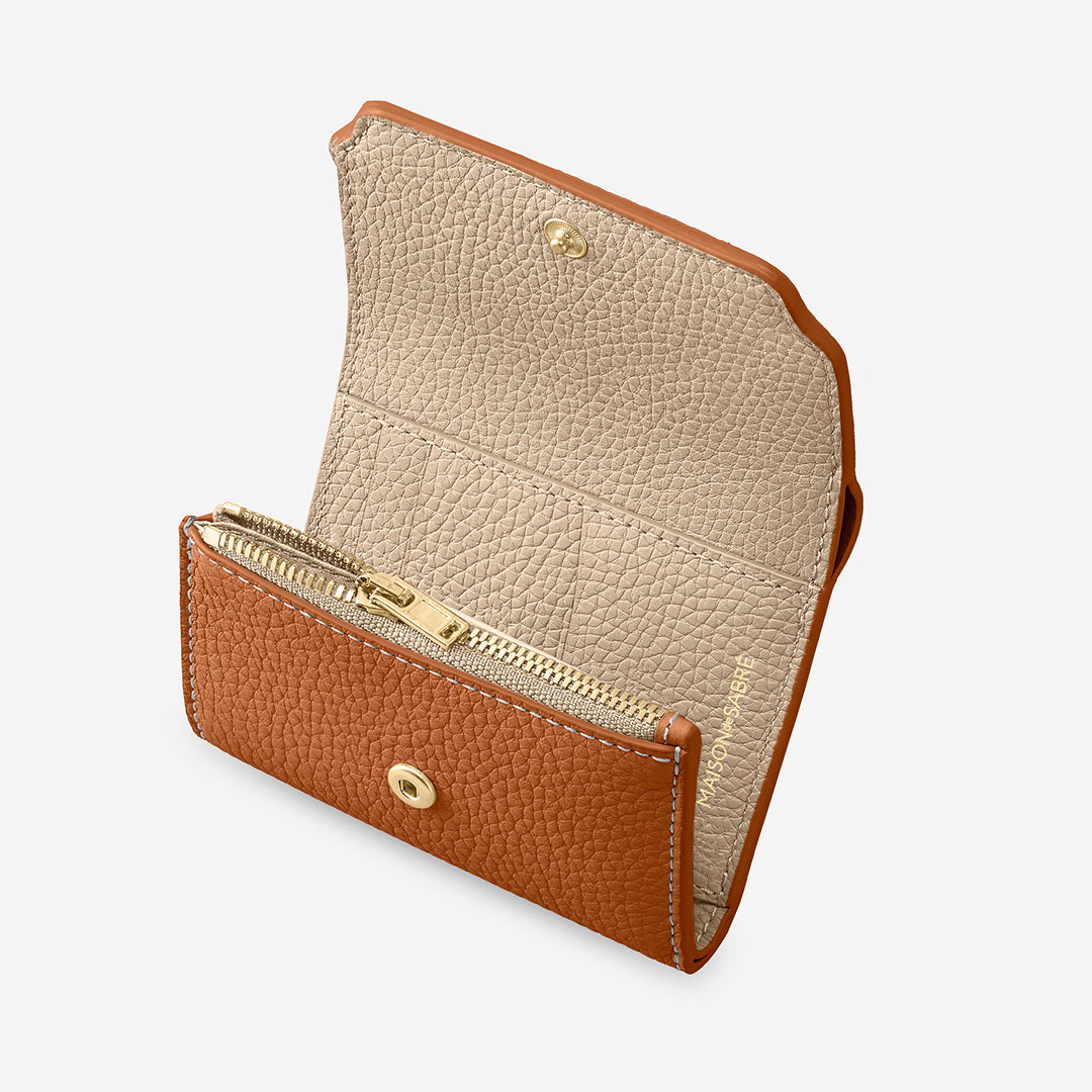 【本日特価】 三つ折り財布 三つ折り財布 Trifold Wallet ピーカンヌード | MAISON de SABRÉ