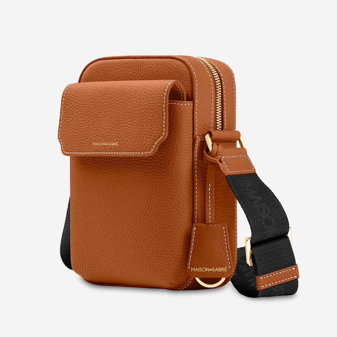 メッセンジャーバッグ Small Messenger Bag ピーカンブラウン | MAISON