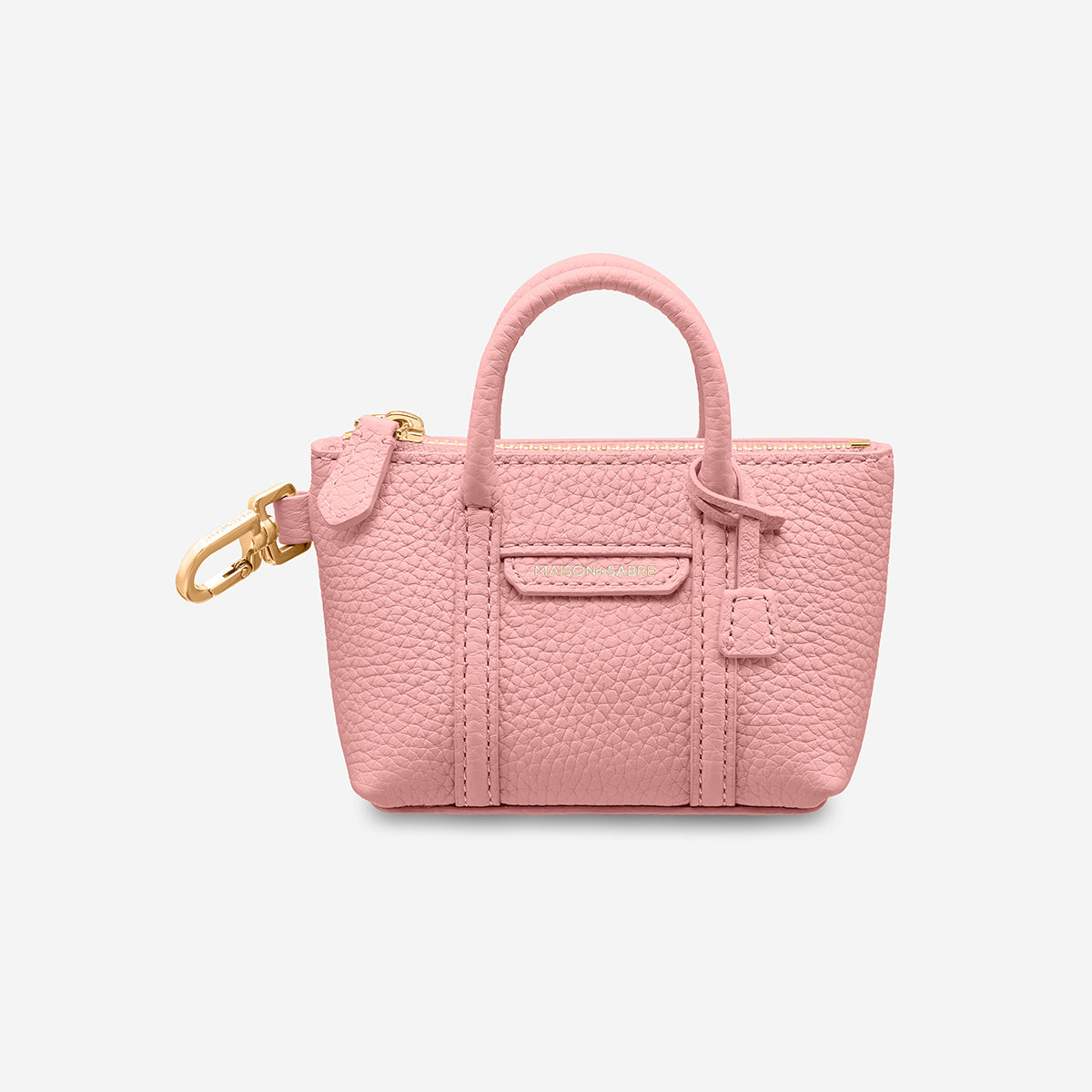 The SABRÉMOJI™ Tote Charm - Pink Lily