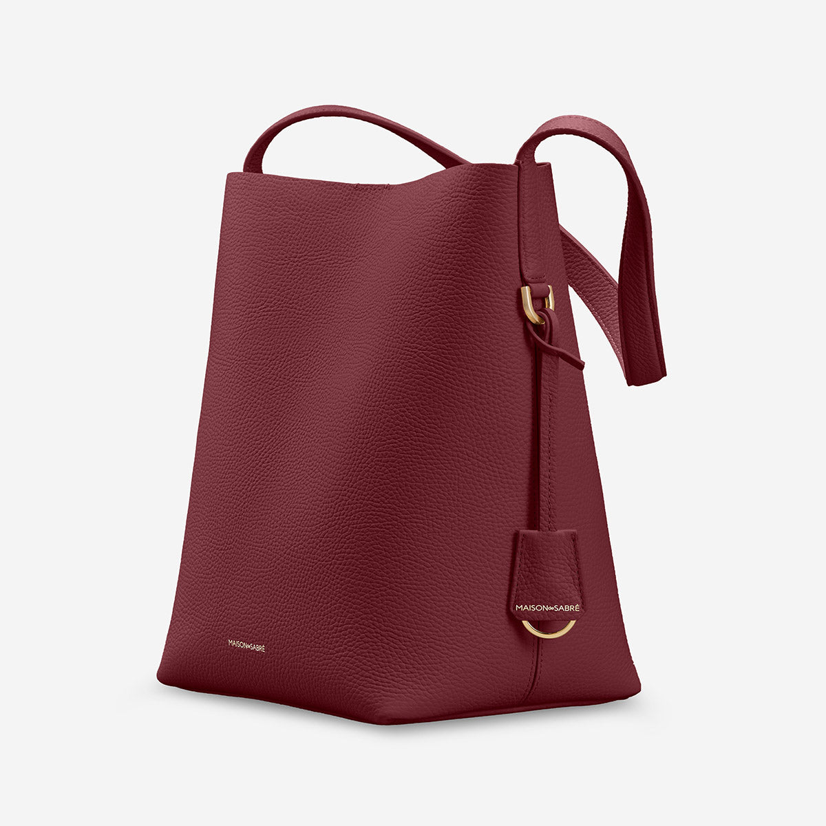 バケットトートバッグ Bucket Soft Tote プラムヌード | MAISON de SABRÉ