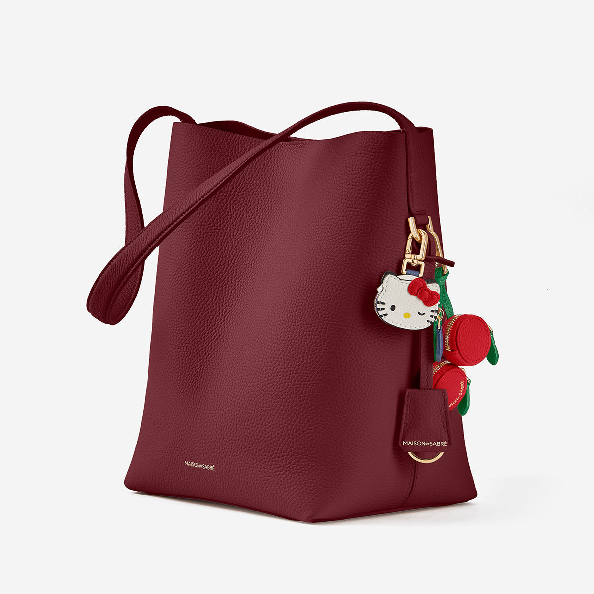 バケットトートバッグ Bucket Soft Tote プラムヌード | MAISON de SABRÉ