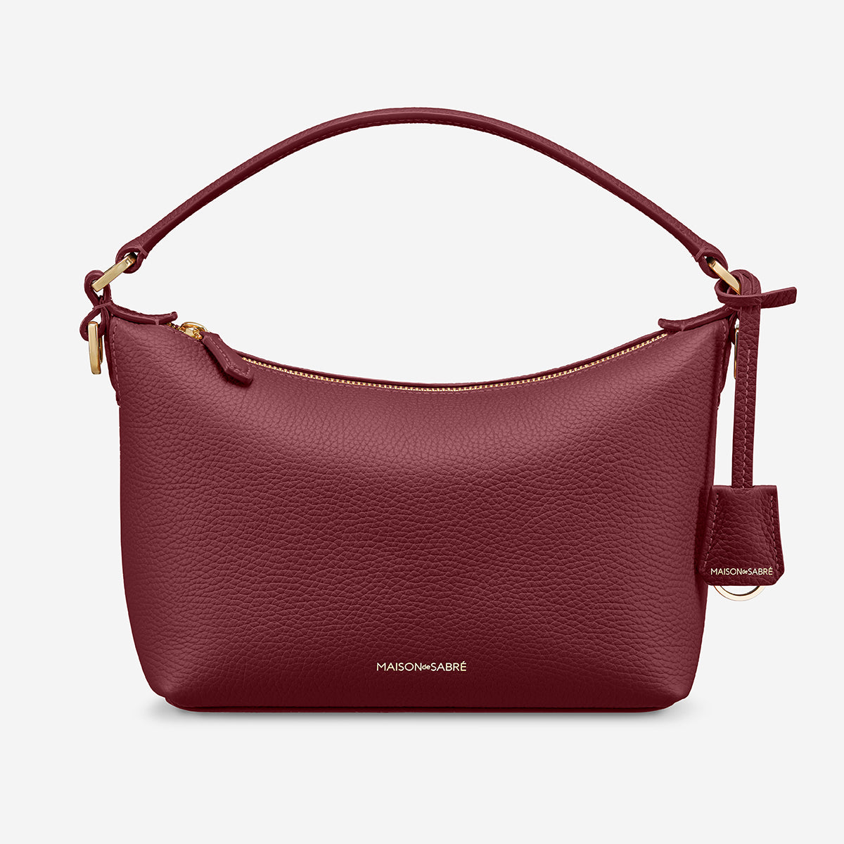 ホーボーバッグ Small Soft Hobo プラムレッド | MAISON de SABRÉ