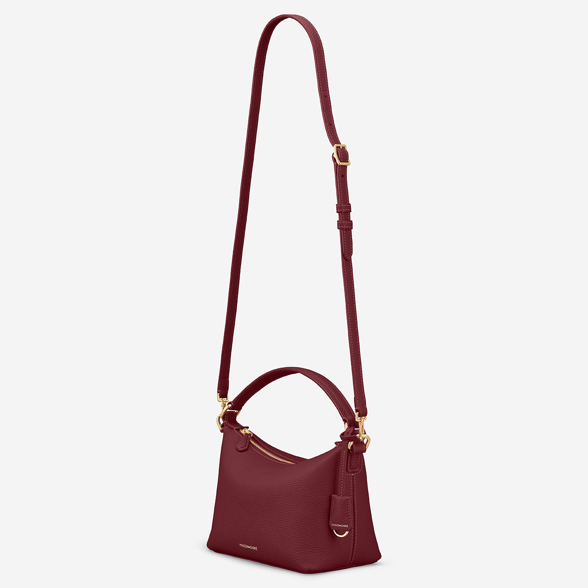 ホーボーバッグ Small Soft Hobo プラムレッド | MAISON de SABRÉ