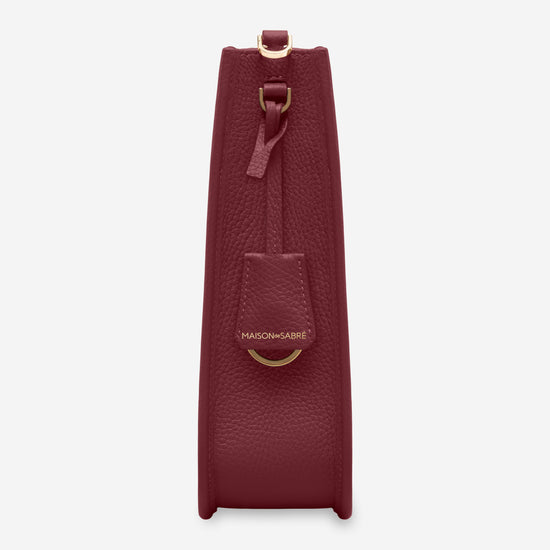 plum-red front