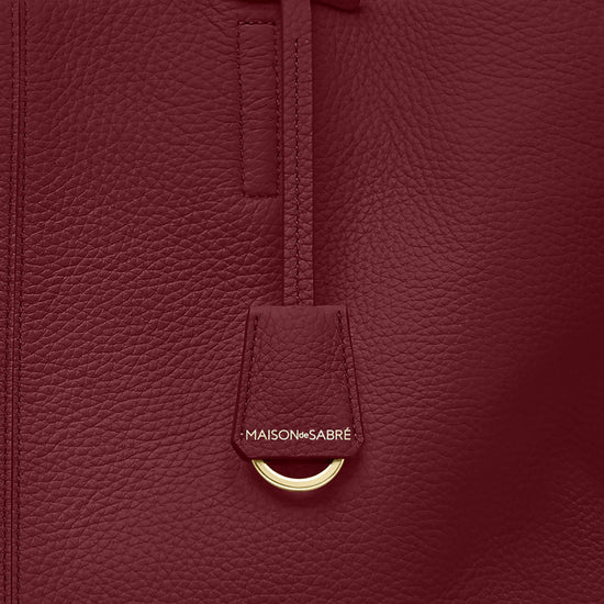 plum-red front