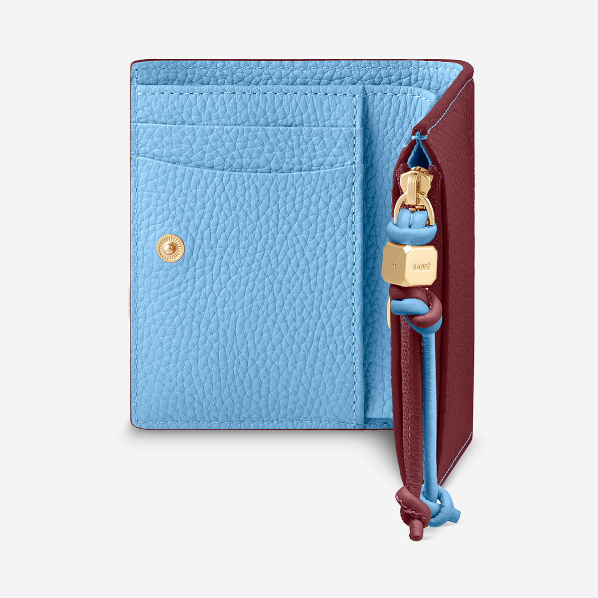 The Bifold Wallet - Plum Sky