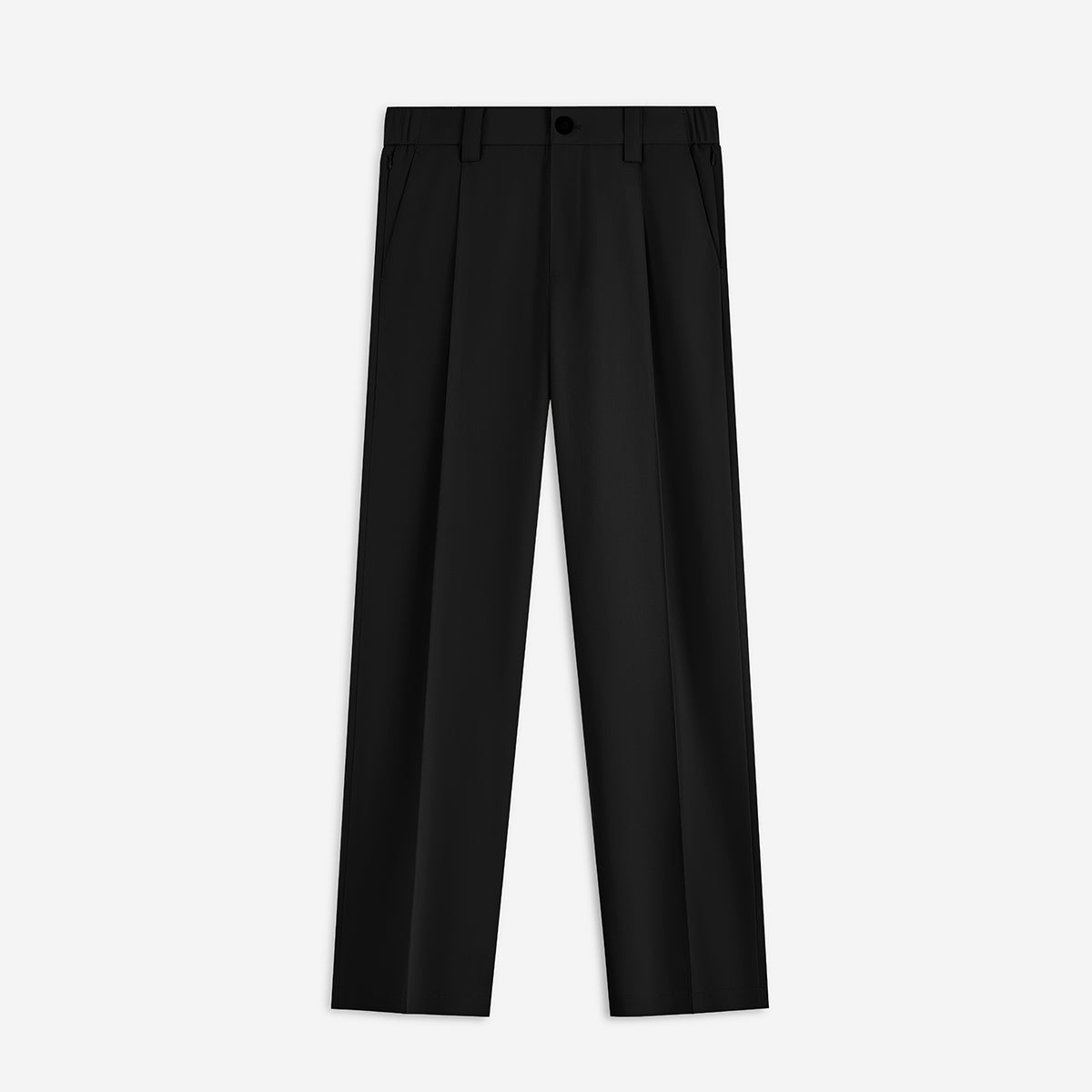 The Wide Leg Wool Pant