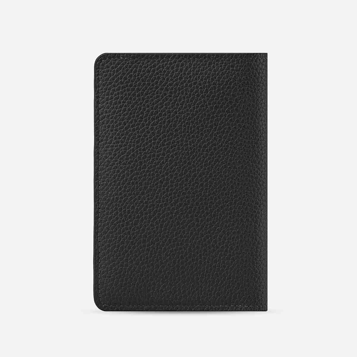 パスポートケース Passport Holder ブラックキャビア | MAISON de SABRÉ