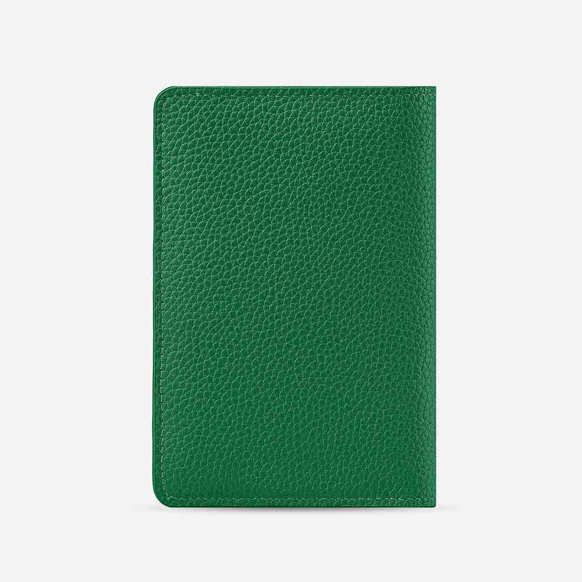 パスポートケース Passport Holder エメラルドグリーン | MAISON de SABRÉ