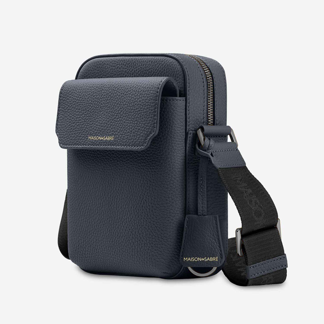 The Mini Shoulder Bag - Graphite Grey – MAISON de SABRÉ