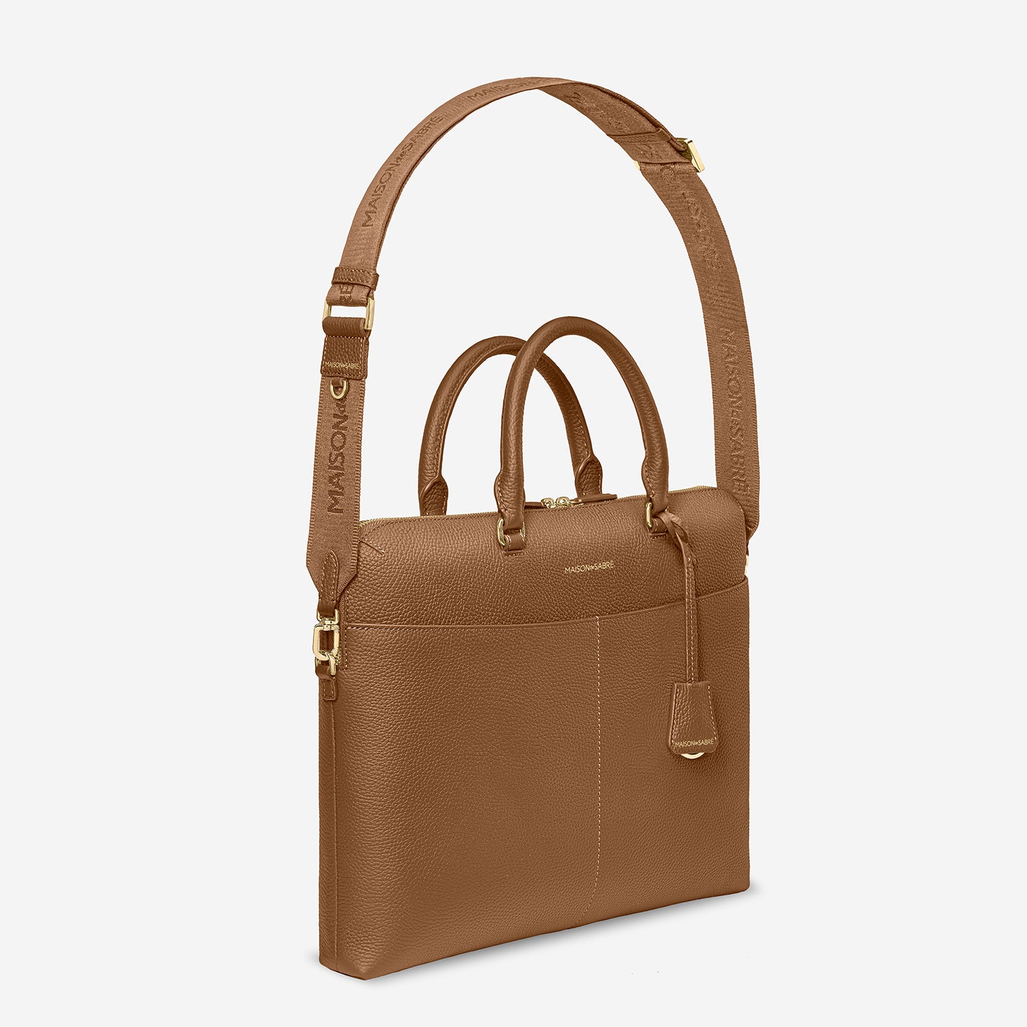 ラップトップバッグ Laptop Bag サンドストーンブラウン | MAISON de SABRÉ