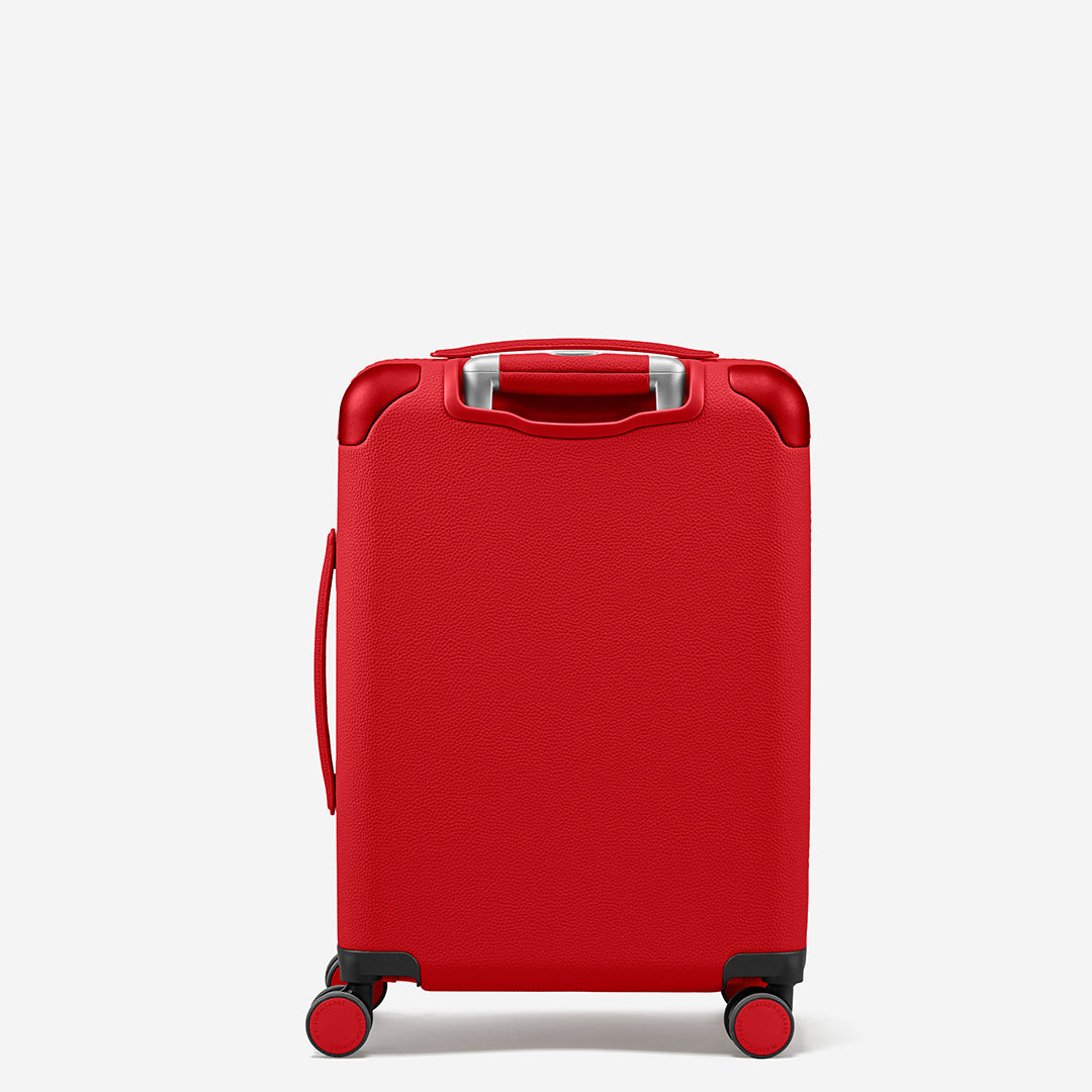 The Carry On Suitcase - Pomegranate Red