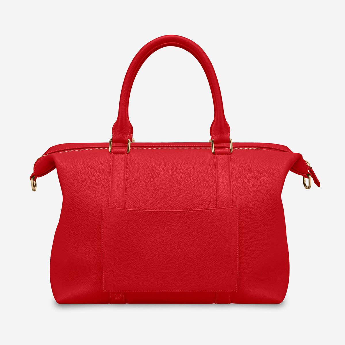 The Travel Tote - Pomegranate Red