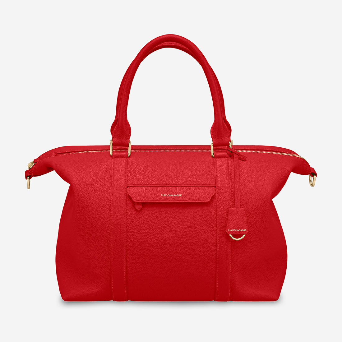 The Travel Tote - Pomegranate Red