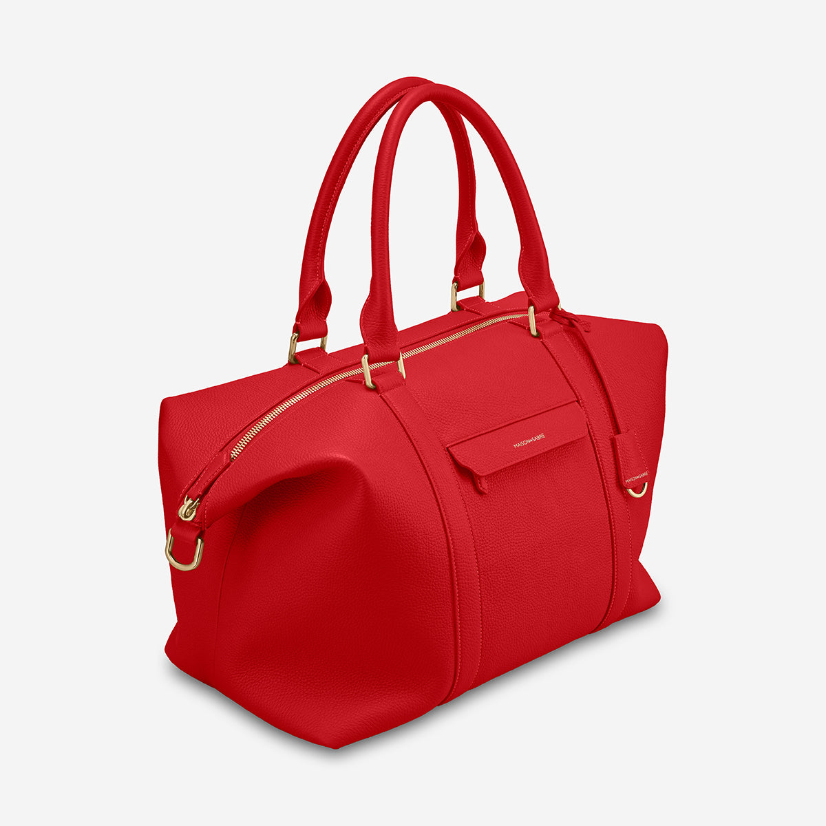 The Travel Tote - Pomegranate Red