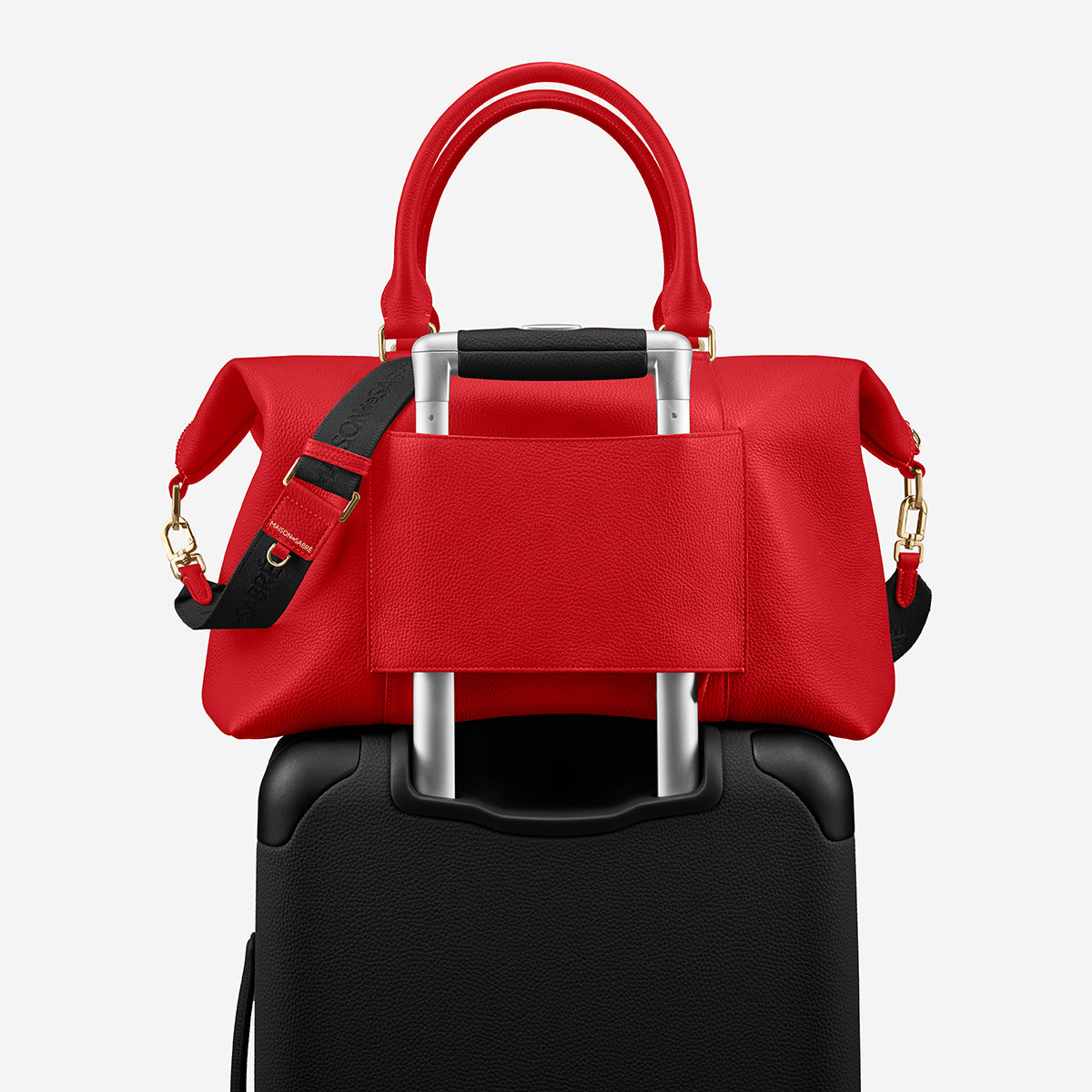 The Travel Tote - Pomegranate Red