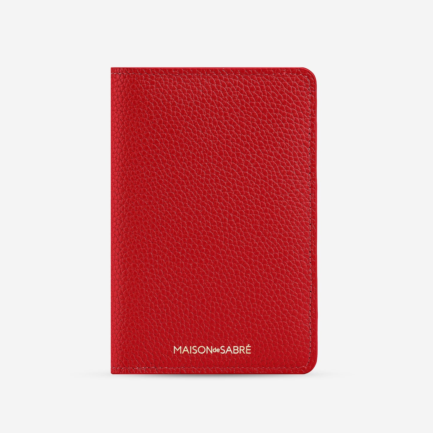 The Passport Holder - Pomegranate Red