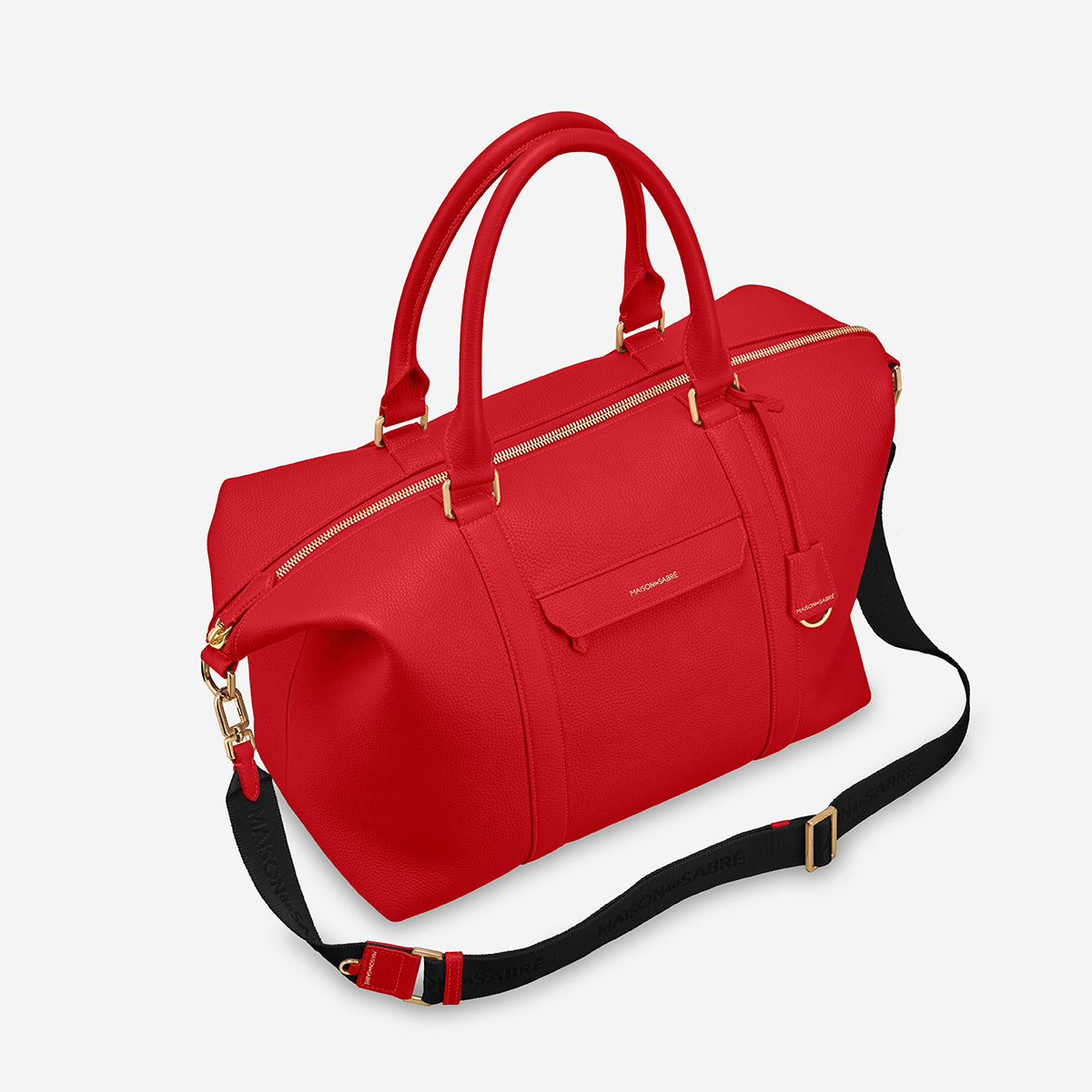 The Travel Tote - Pomegranate Red