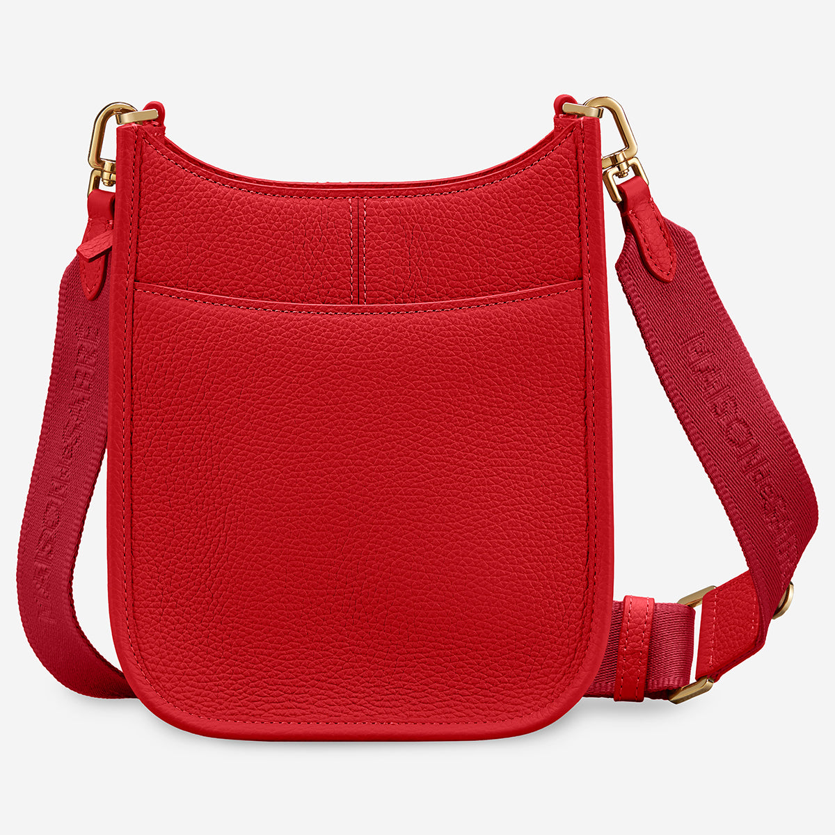 The Mini Moon Shoulder Bag - Pomegranate Red