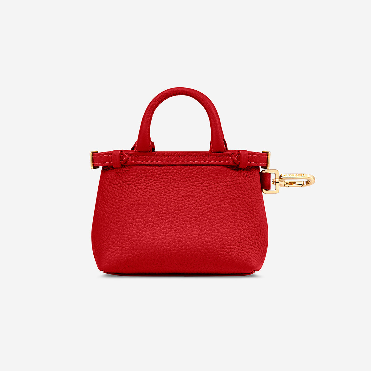 The SABRÉMOJI™ Petite Palais Charm - Pomegranate Red