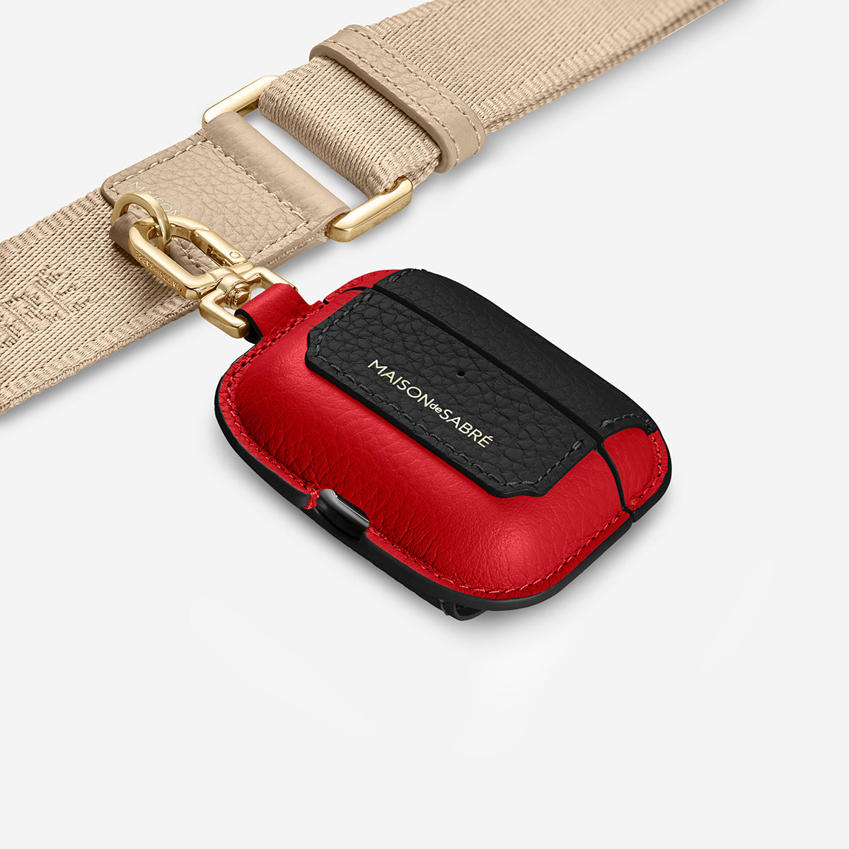 The AirPods Pro 3 Case Charm - Rouge Noir