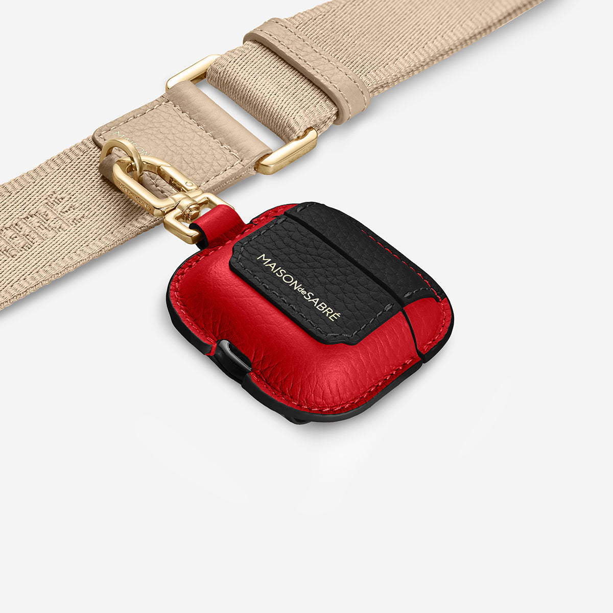 The AirPods 4 Case Charm - Rouge Noir