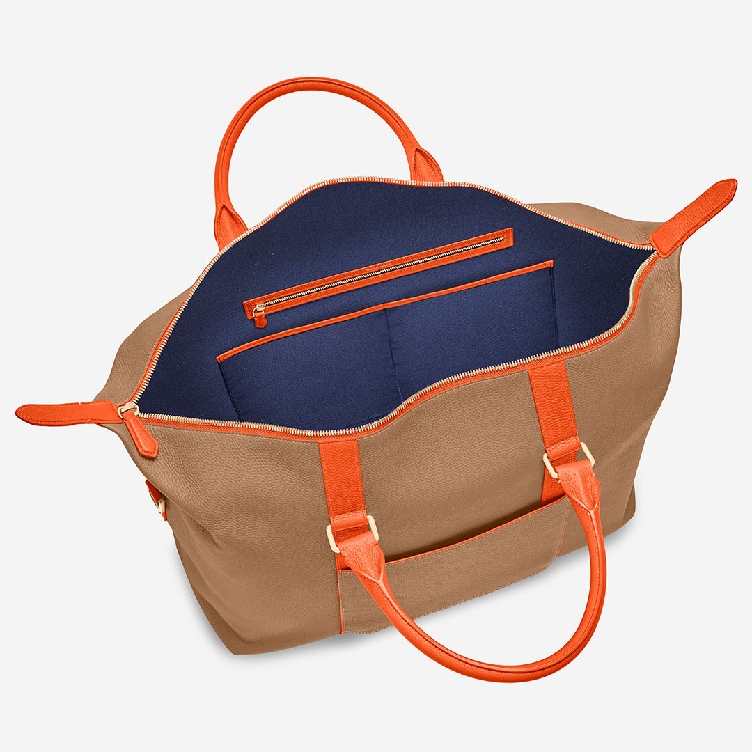 The Boston Bag - Manhattan Sandstone