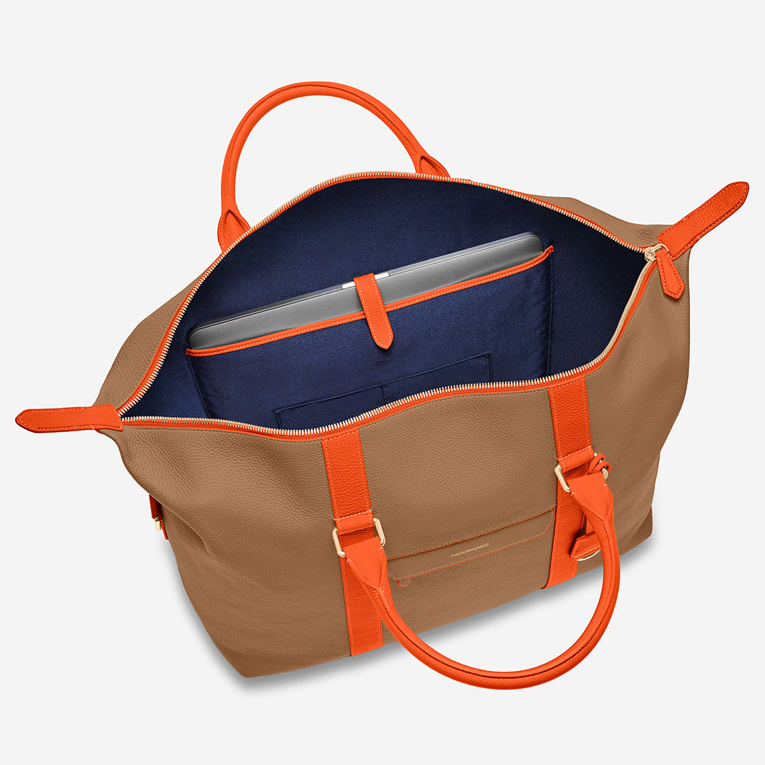 The Boston Bag - Manhattan Sandstone