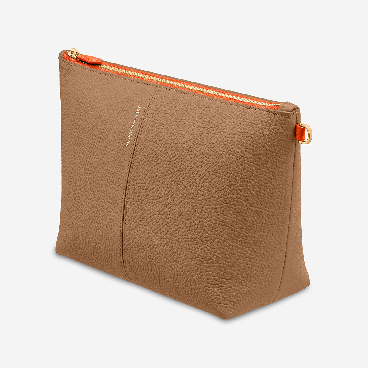 The Medium Flaire Pouch - Manhattan Sandstone